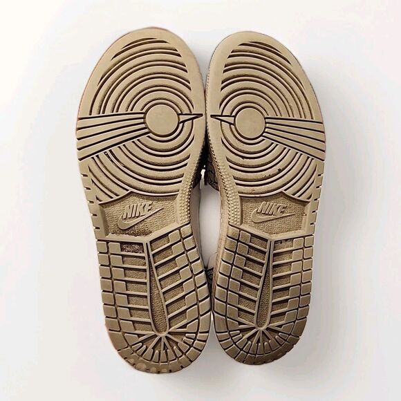 AIR JORDAN Size 5Y - Air Jordan 1 Retro OG High White Cement #FD1437-052 - Picture 10 of 16